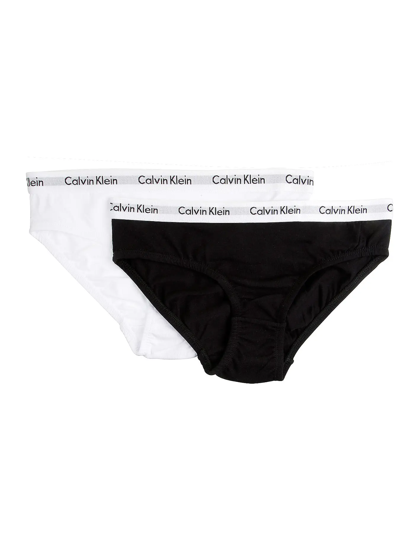 CALVIN KLEIN | Mädchen Slip  2er Pkg Modern Cotton white black | 